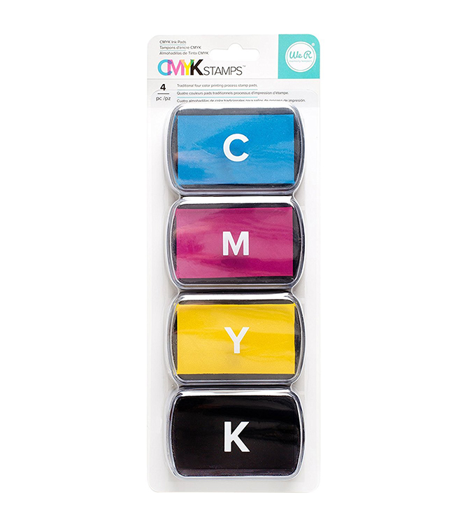 Ink pad color. Ink pad.